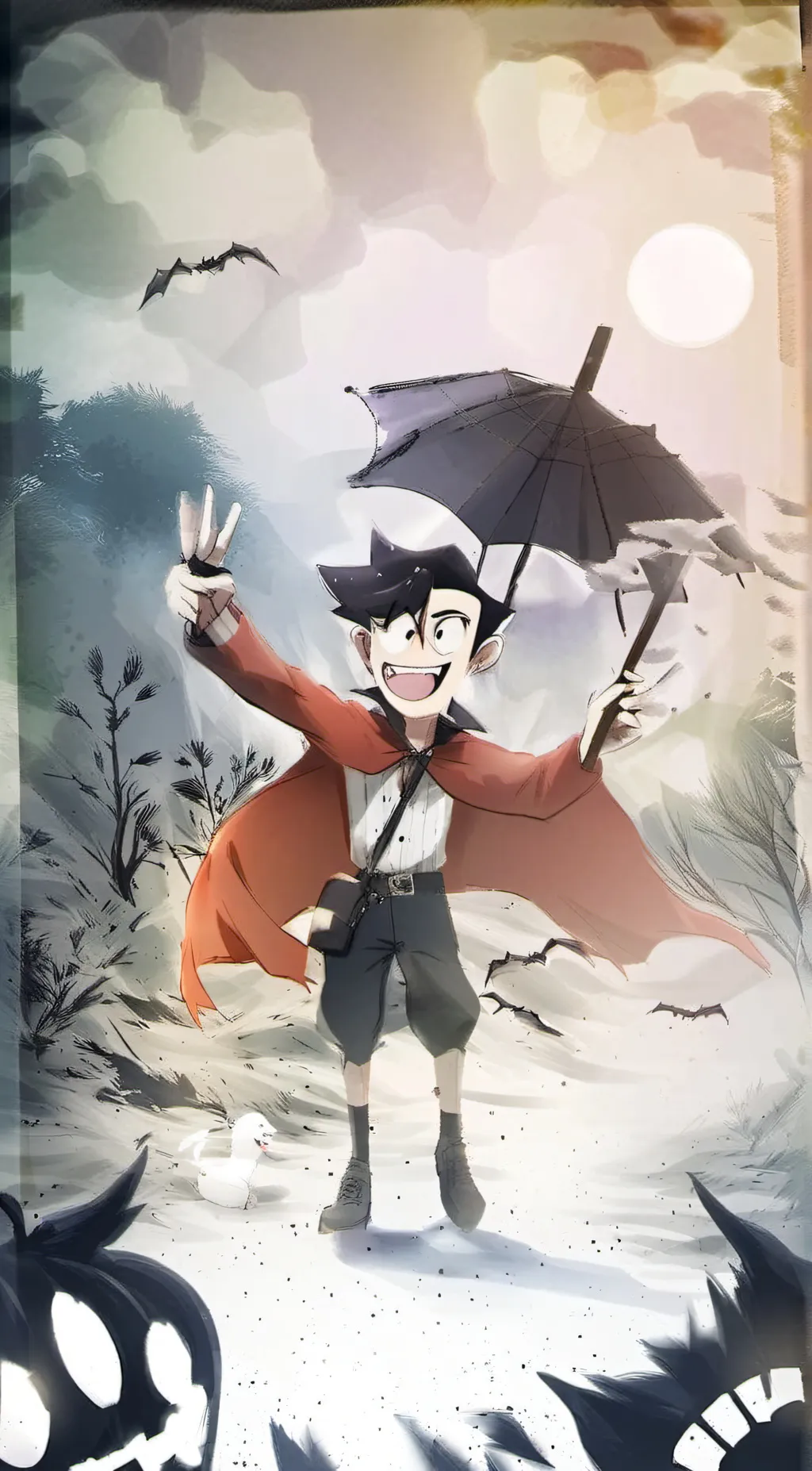 ai character: yeepiiii background