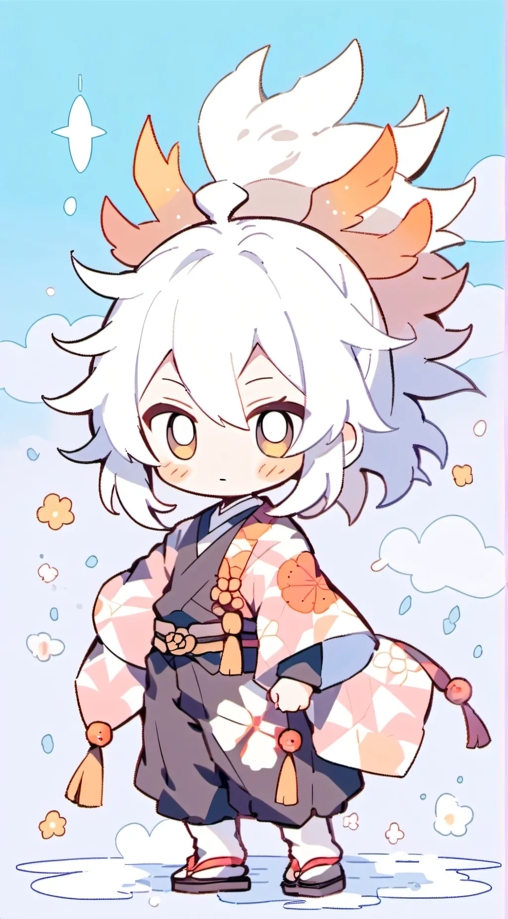 ai character: \/Gojo & Sukuna\/ background