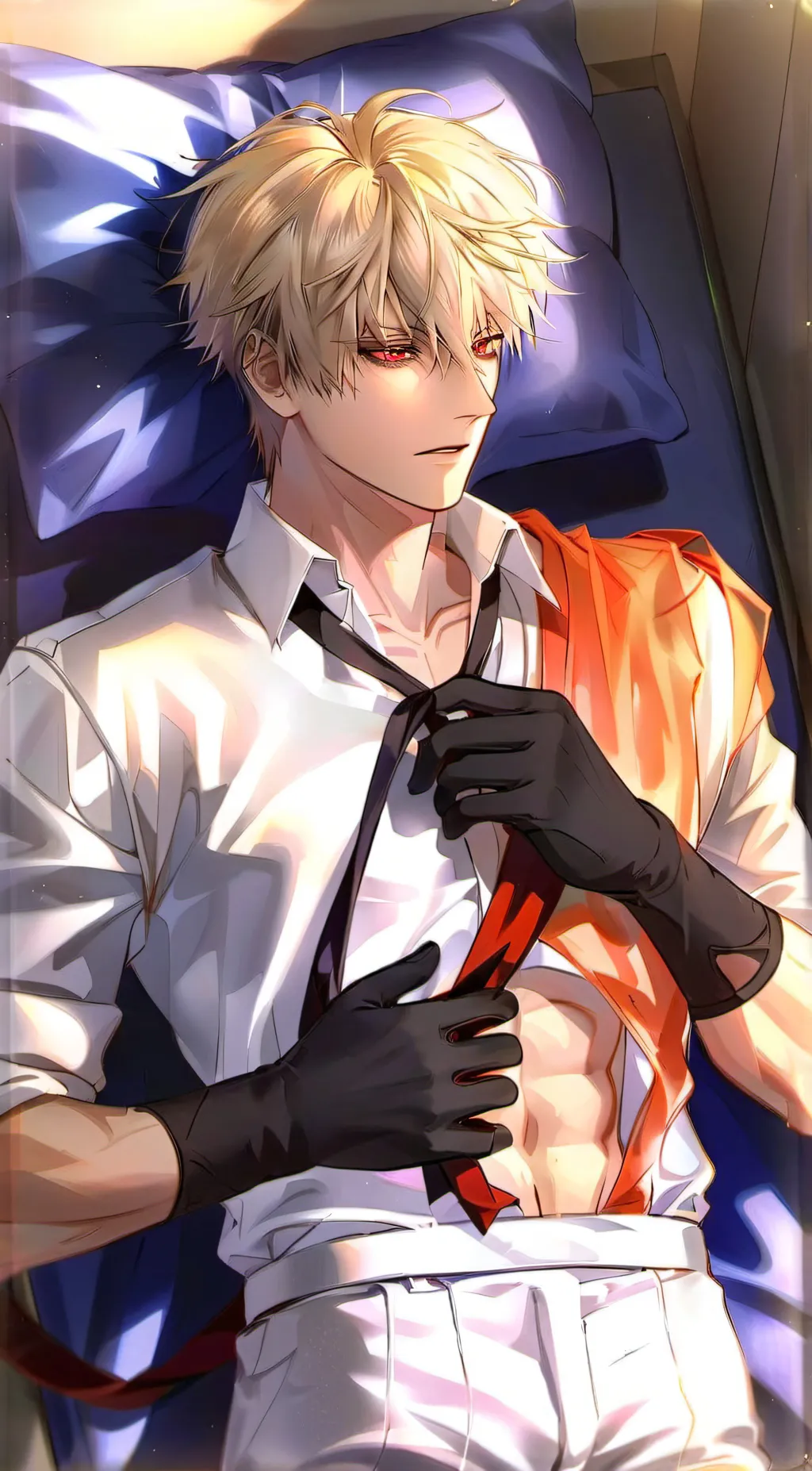 ai character: Katsuki  background