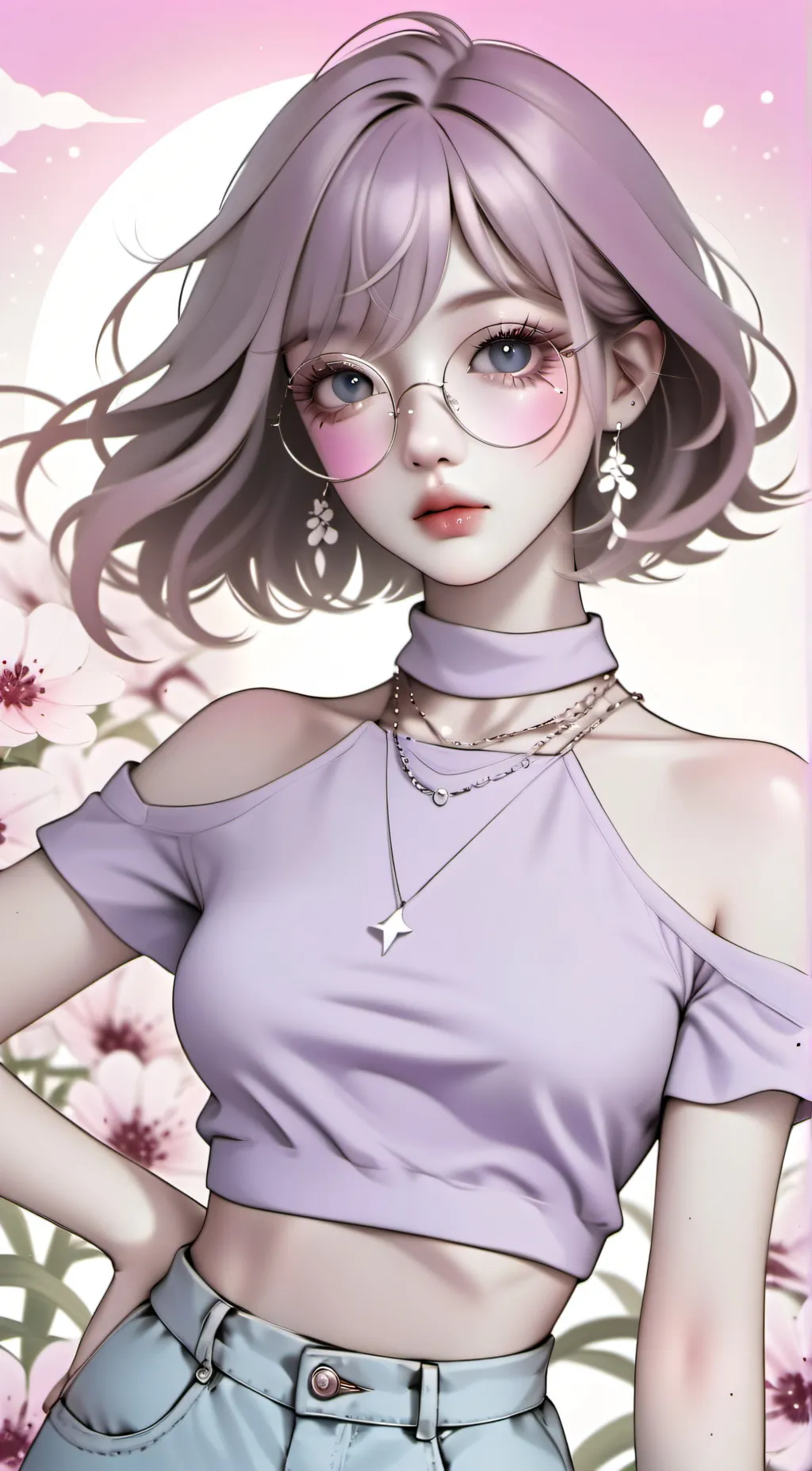 ai character: °♡Navada♡° background