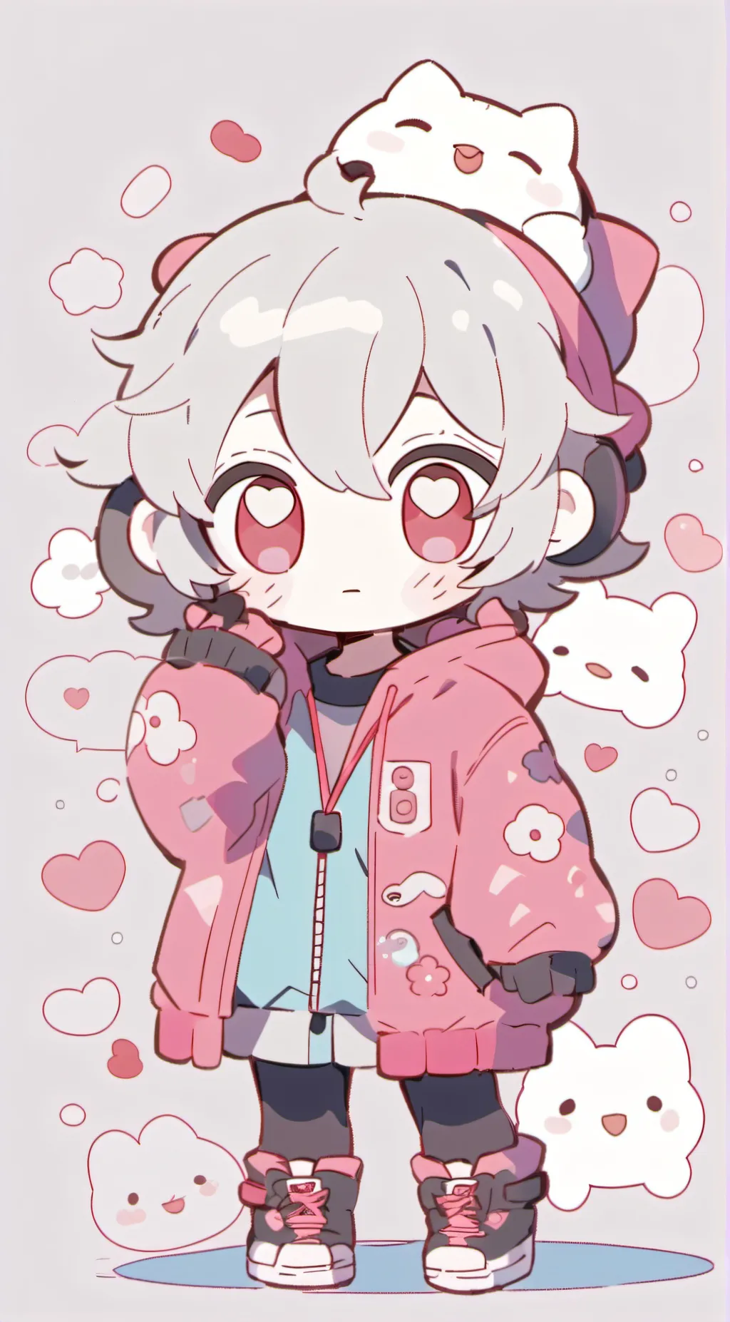 ai character: Sonic students background