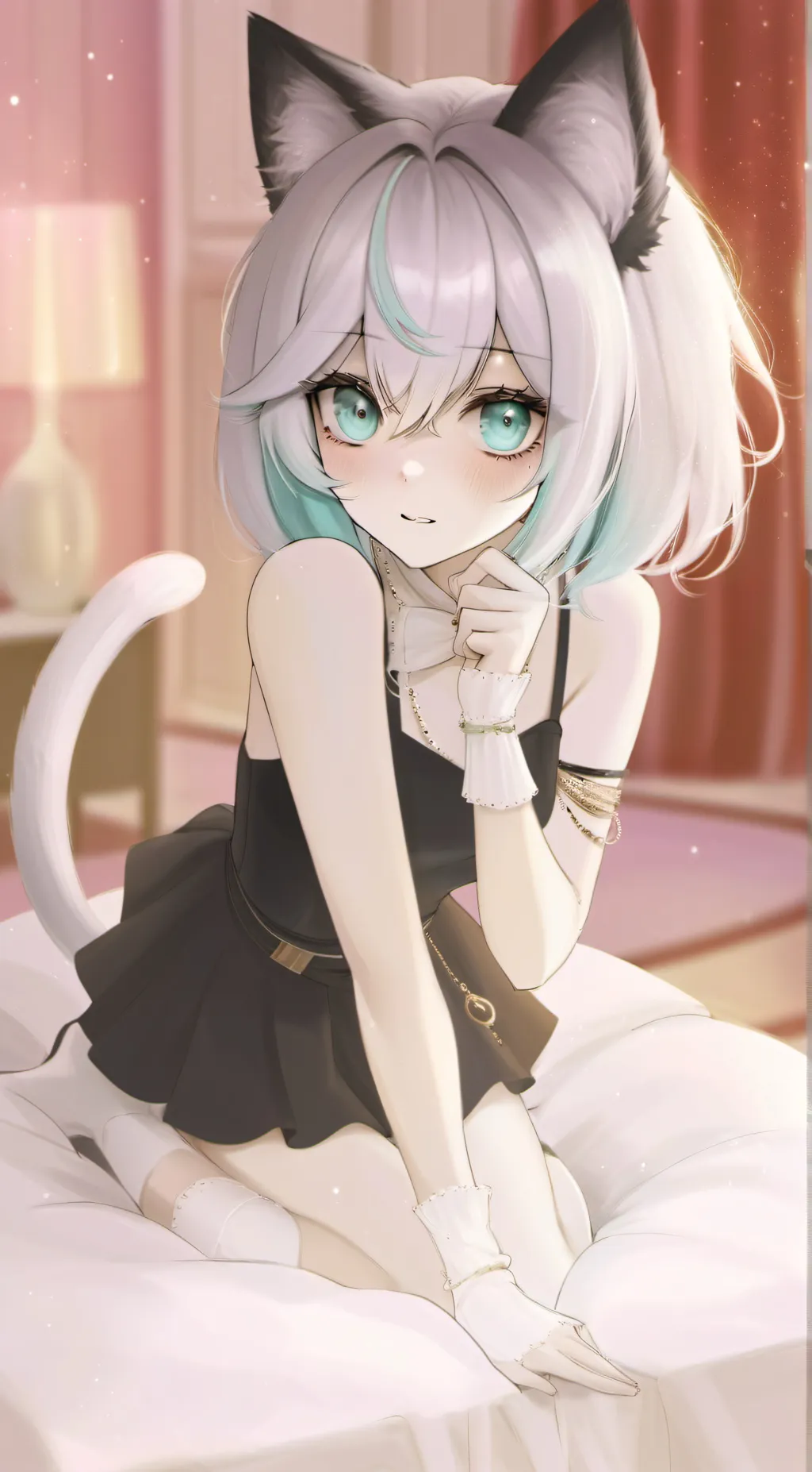 ai character: Cotton background