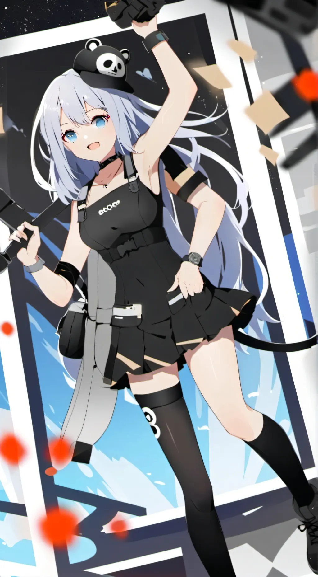 ai character: lily background