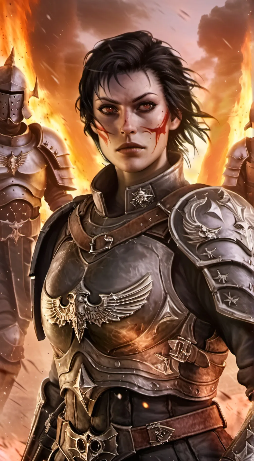 ai character: Aria background