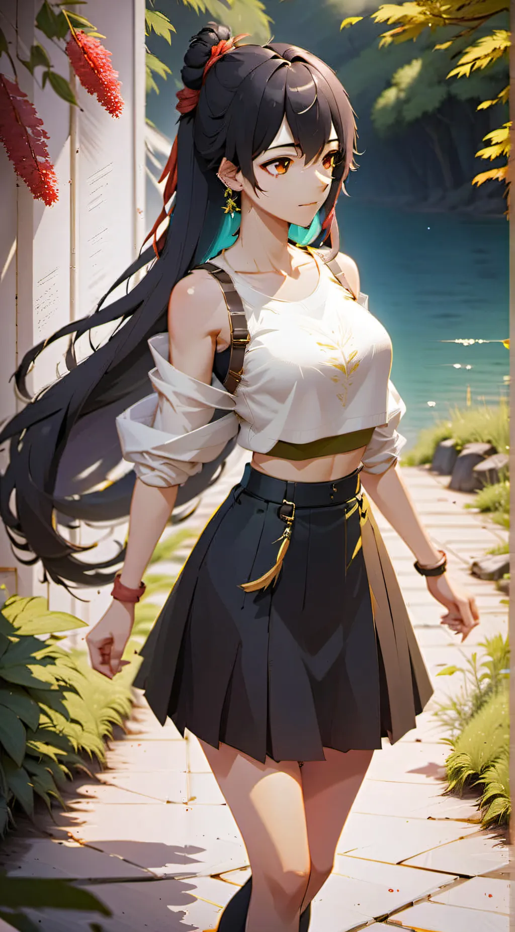 ai character: princess  background