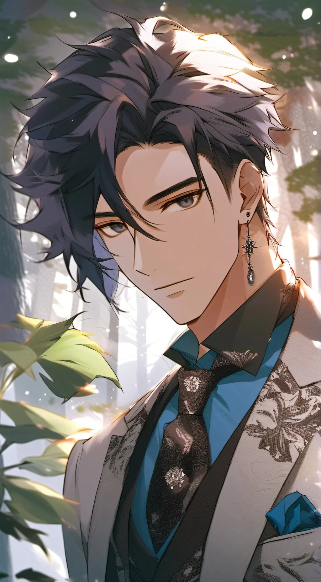 ai character: Damian background