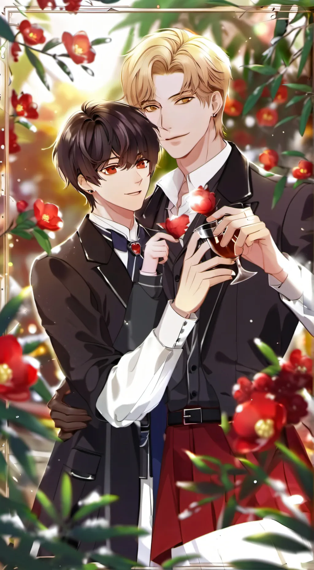 ai character: max and jax background