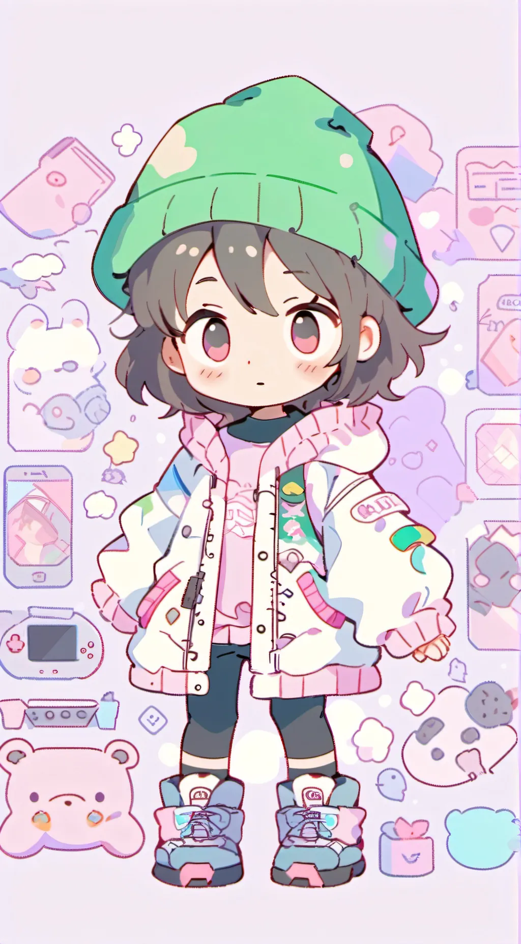 ai character: Ashley/Chantel background