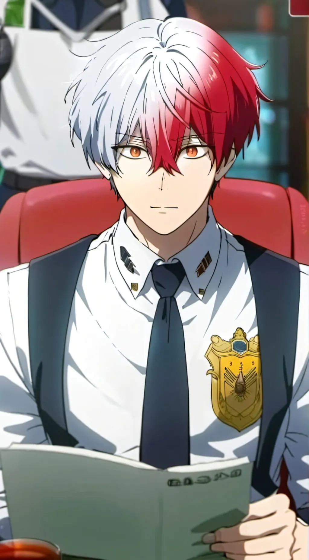 ai character: todoroki background