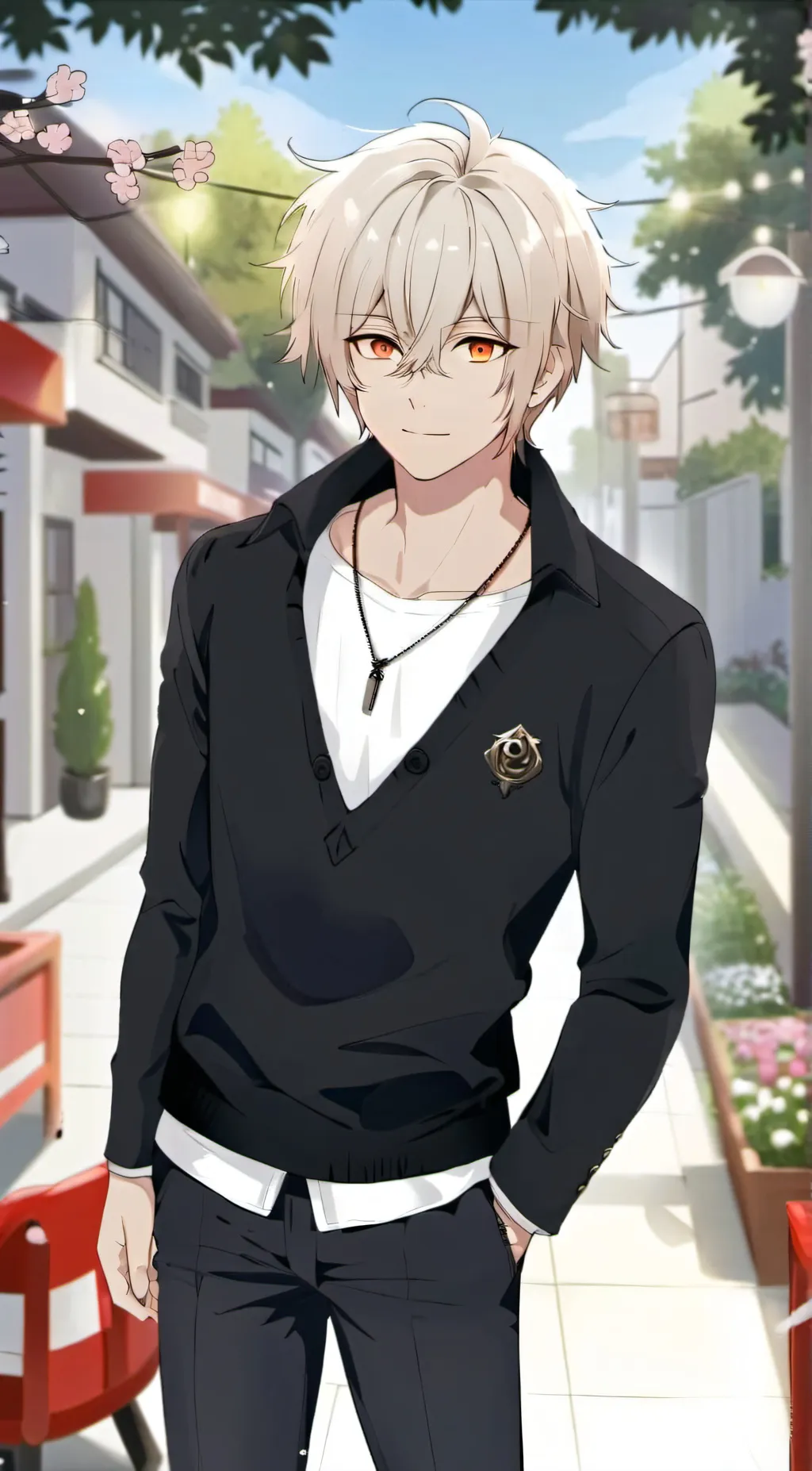 ai character: kira background