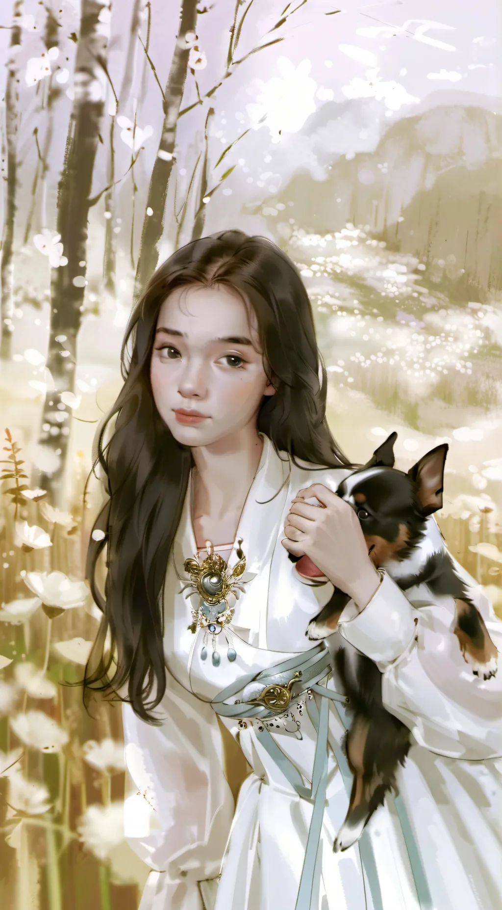 ai character: Sahara background