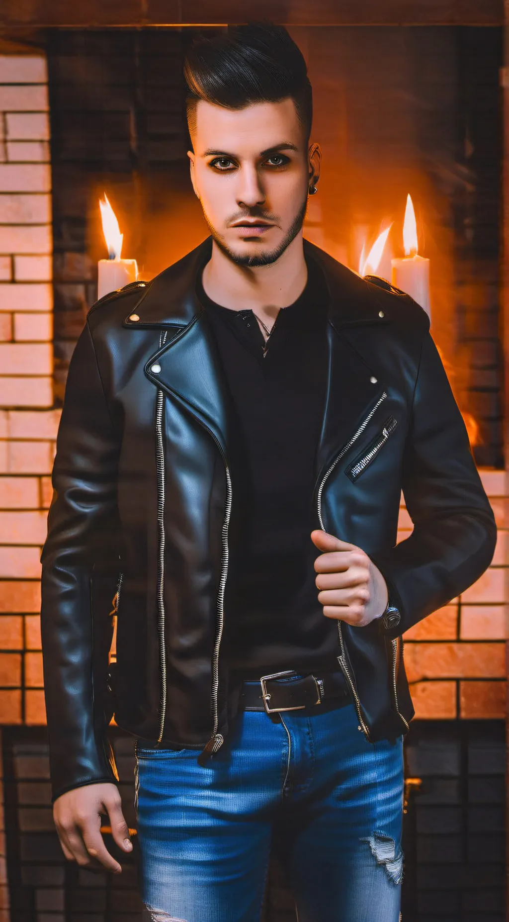 ai character: Spencer Charnas  background