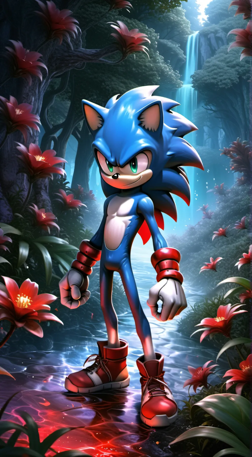 ai character: Faker rewrite background