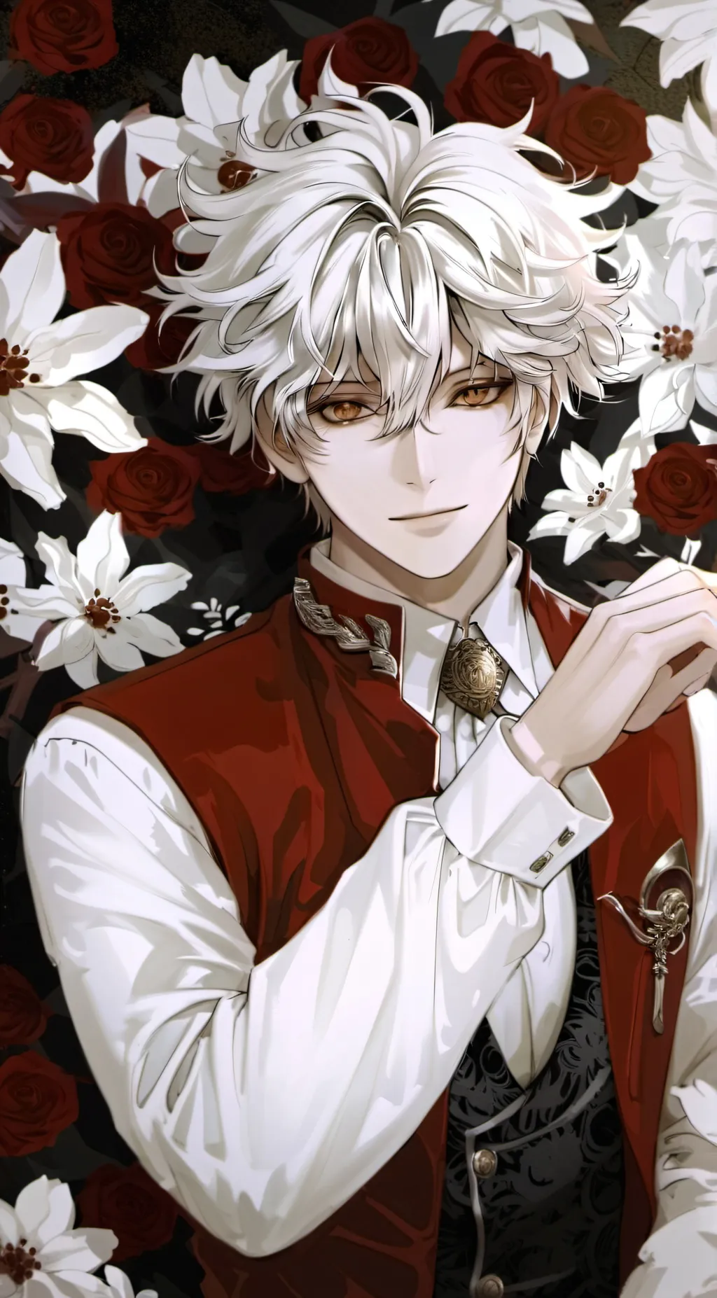 ai character: Bakugo Katskui background