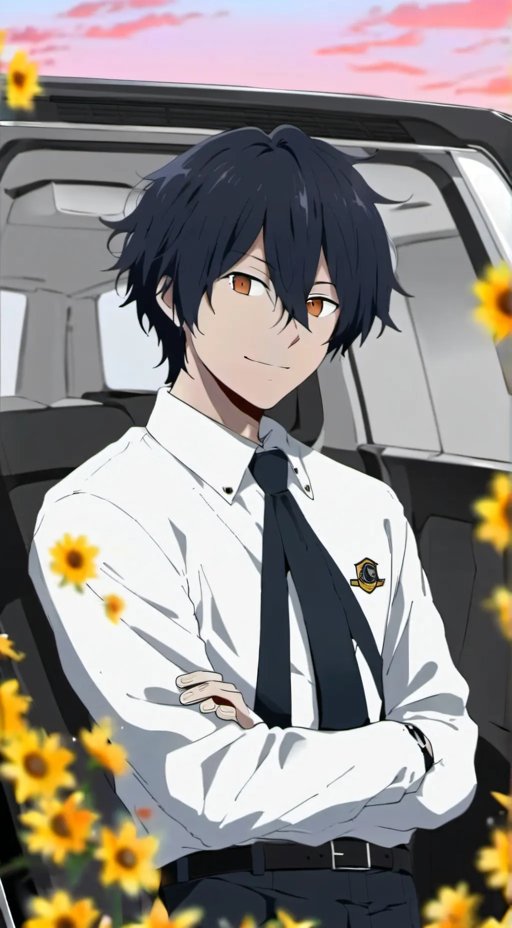 ai character: Zach  background