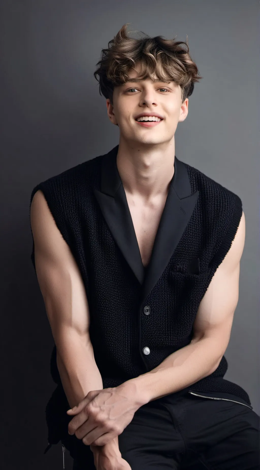 ai character: Adam  background