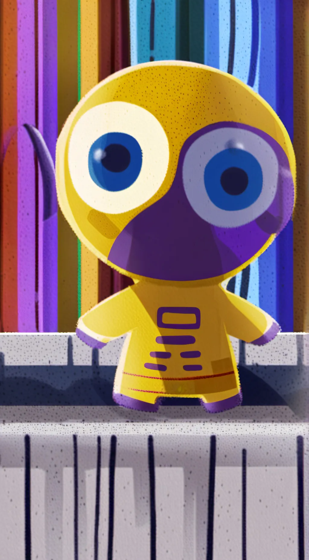 ai character: Nifty  background