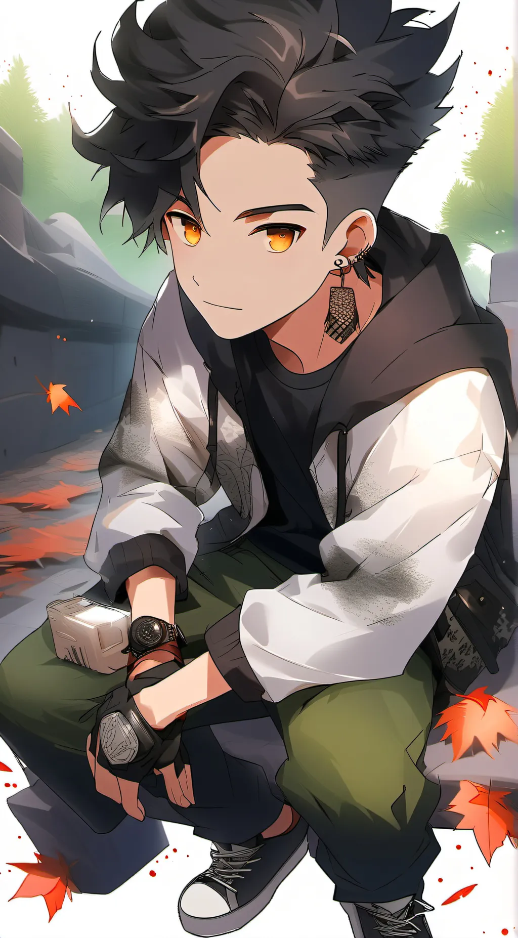 ai character: james  background