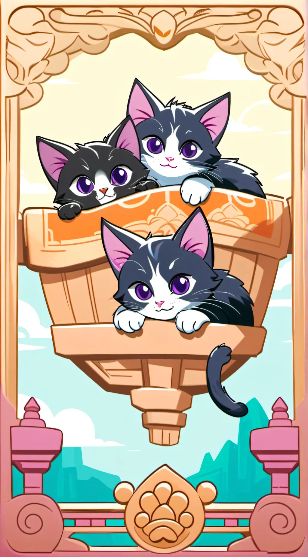 ai character:  nap Lucy shadow background