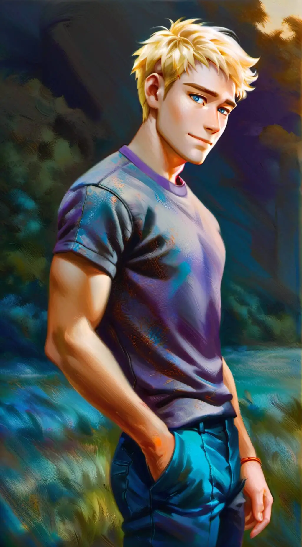 ai character: Jason Grace  background