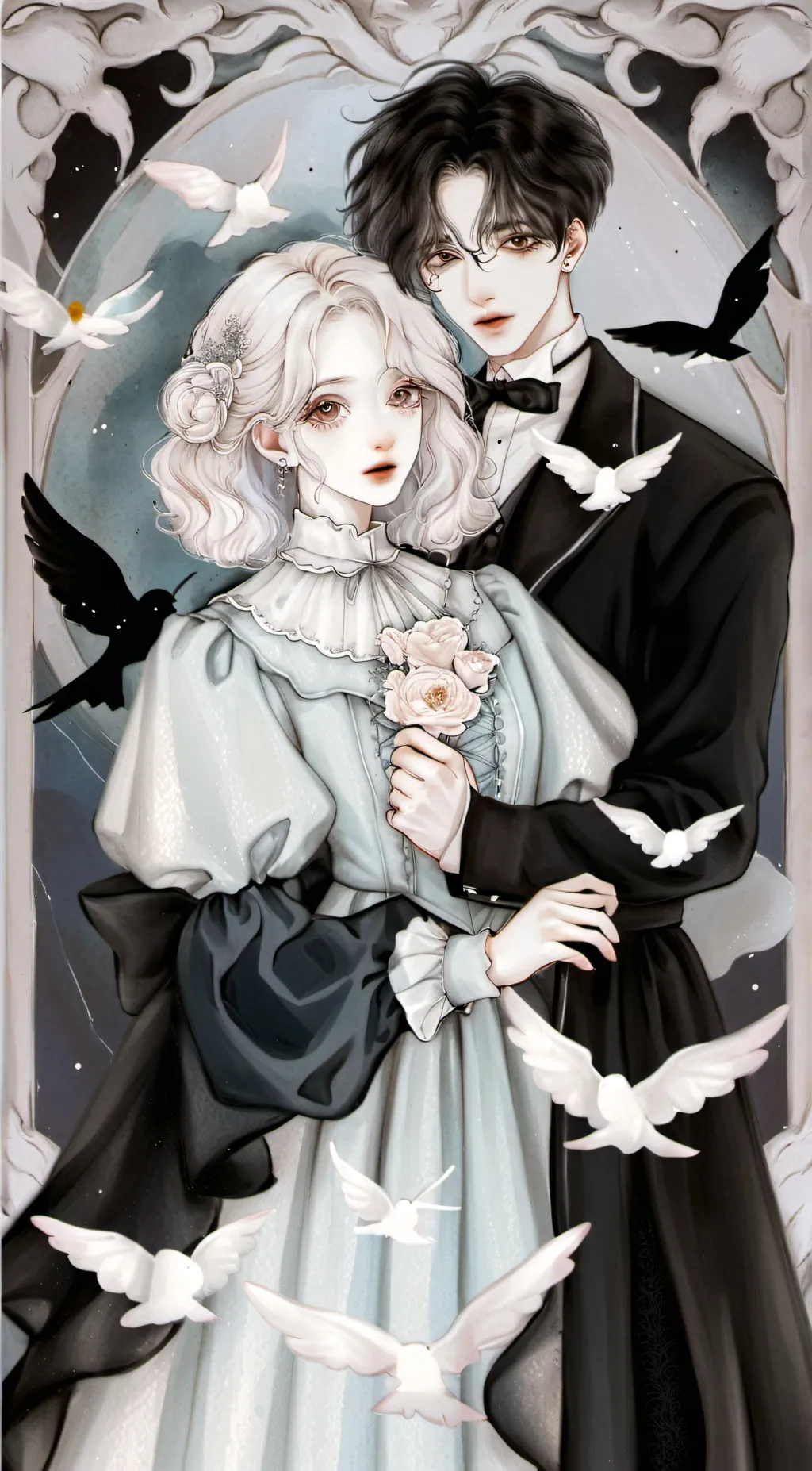 ai character: cute background