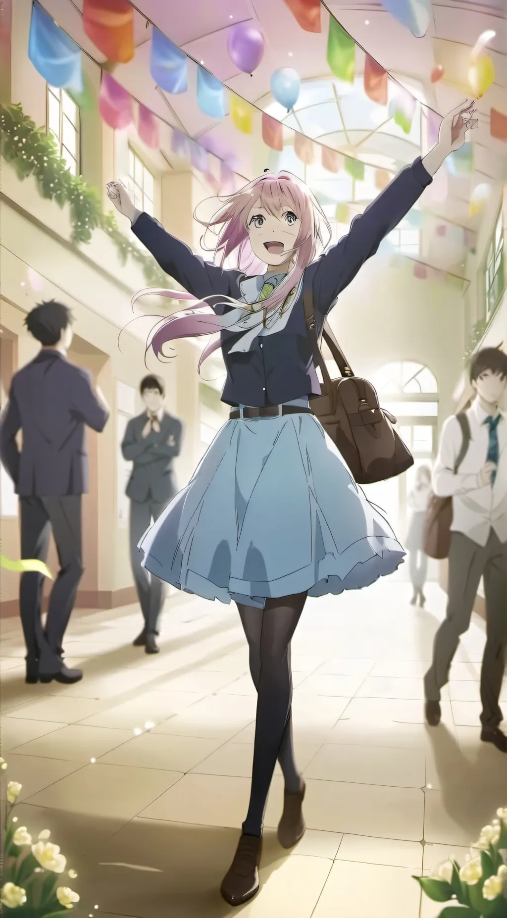 ai character: Leia background