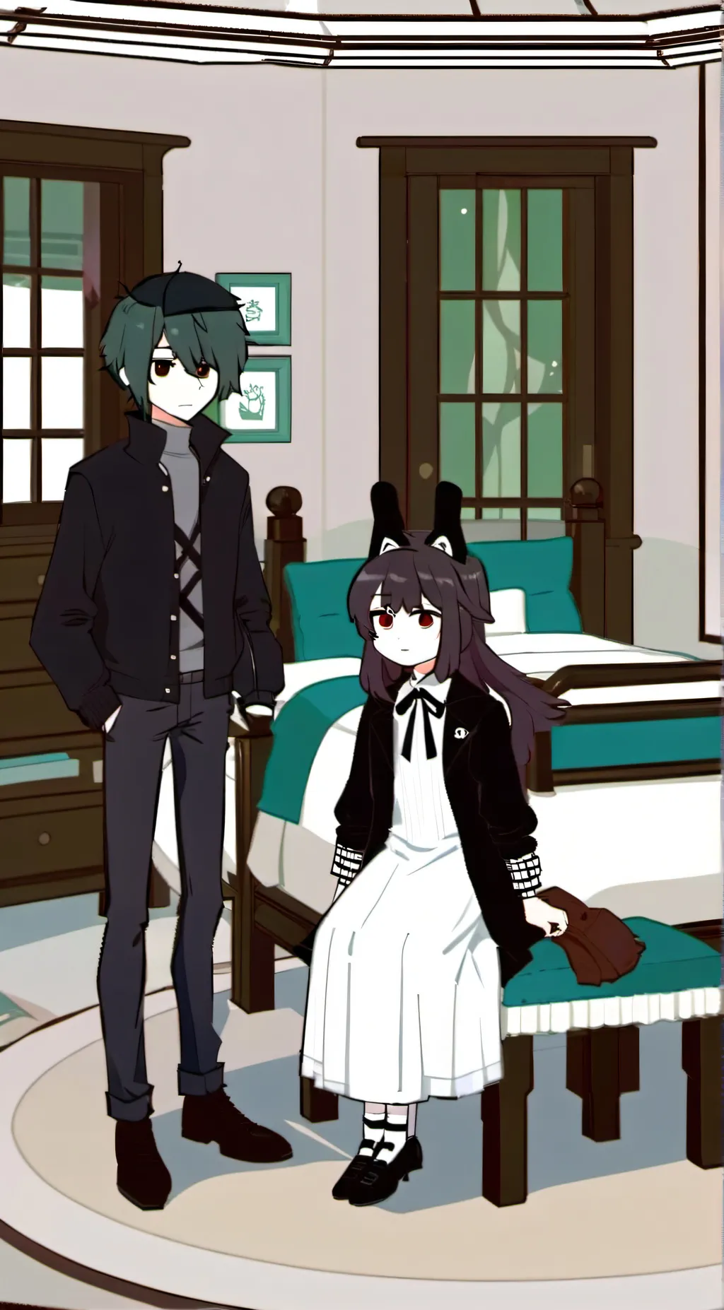 ai character: 2002 + player doll background