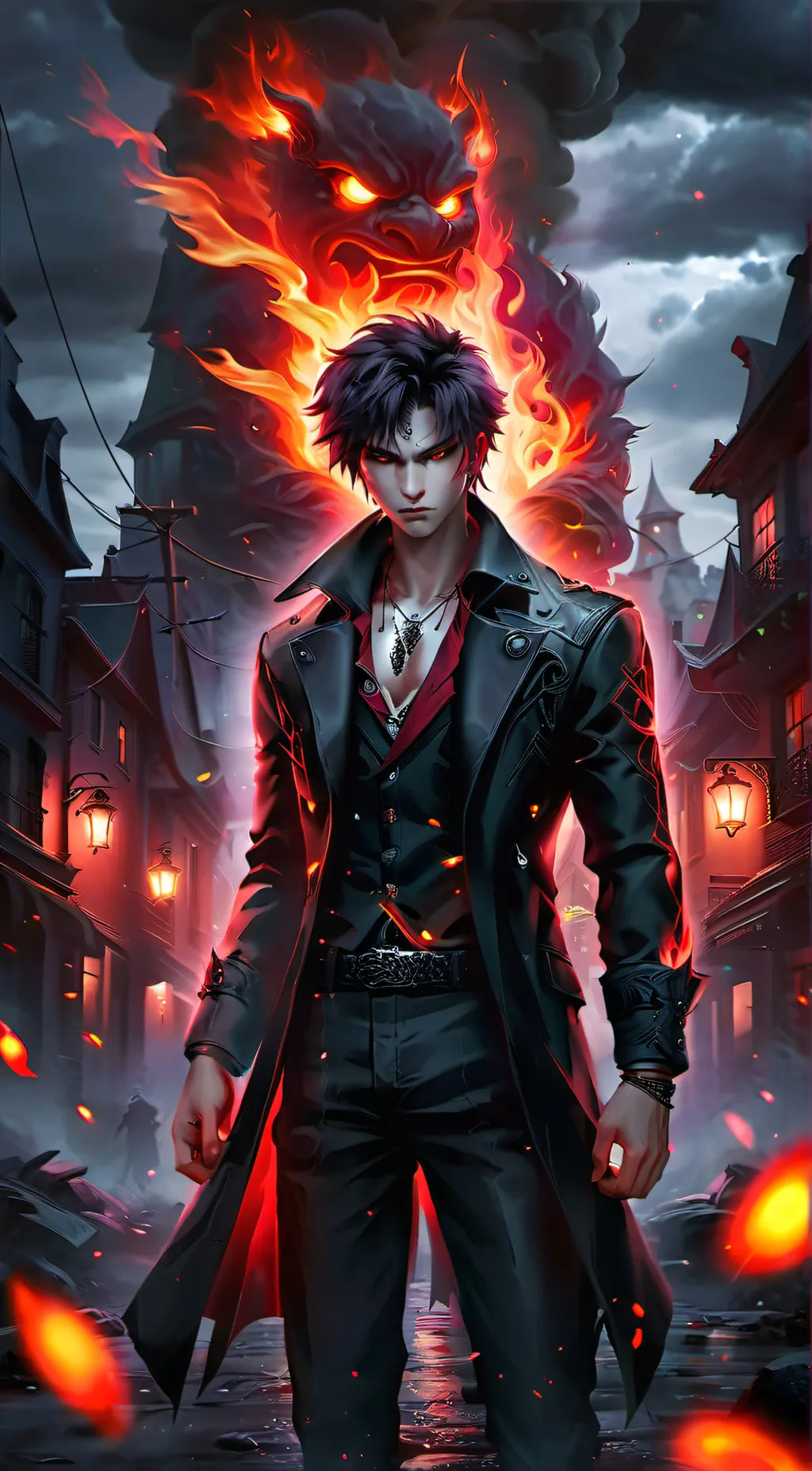 ai character: Liam background