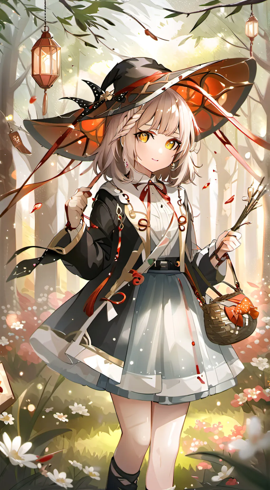ai character: witchy background