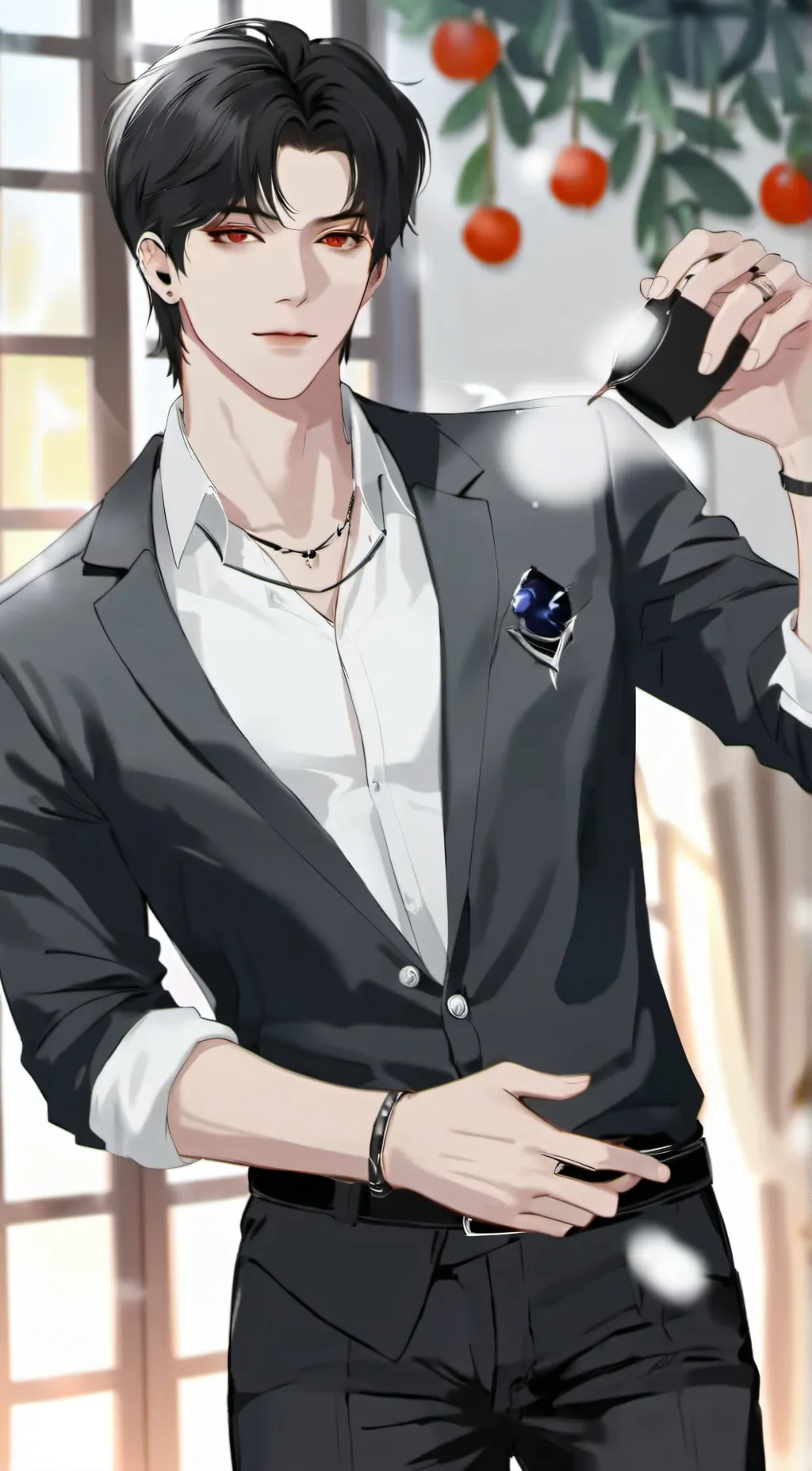 ai character: ren background