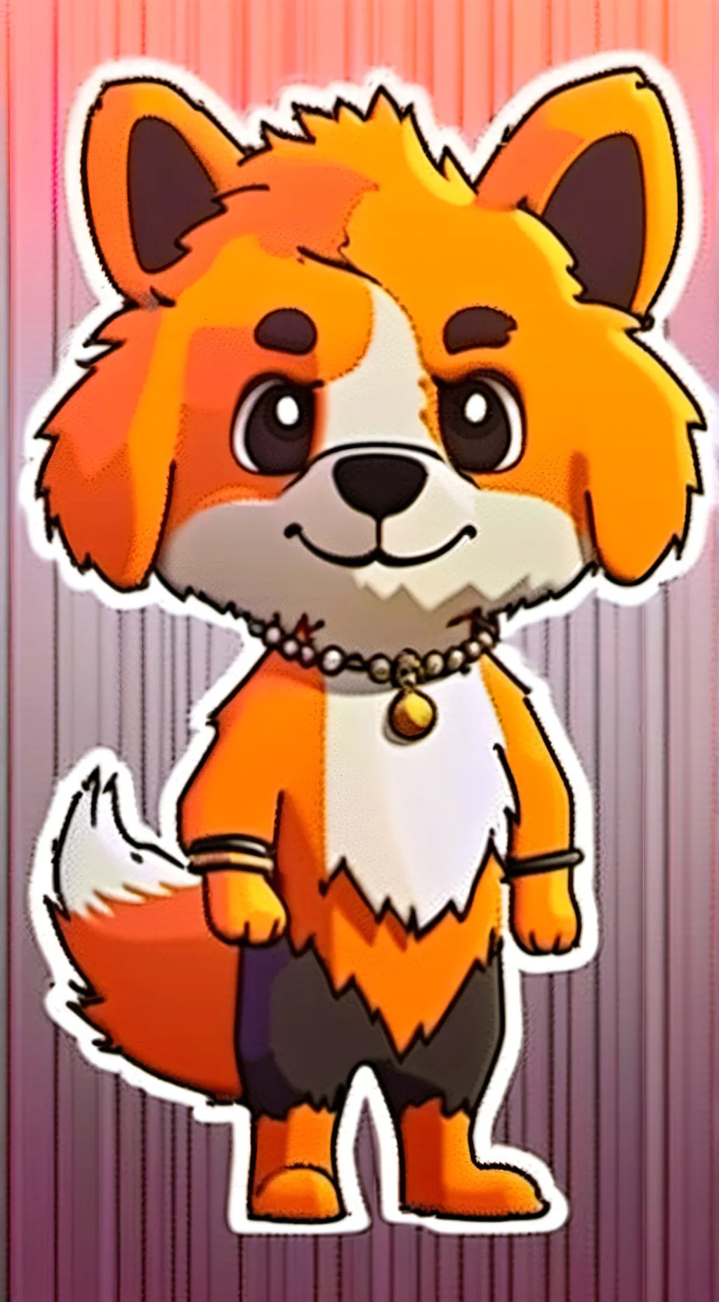 ai character: DogDay (My AU) background