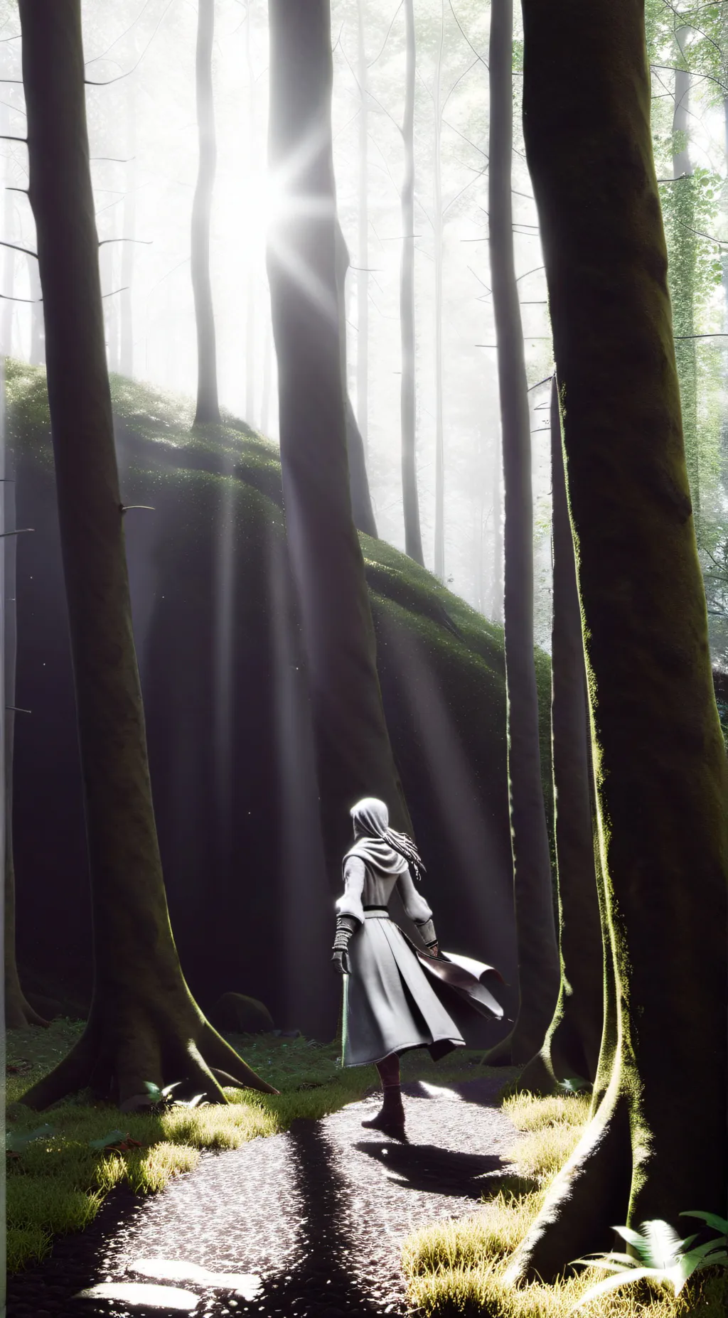 ai character: Aria background