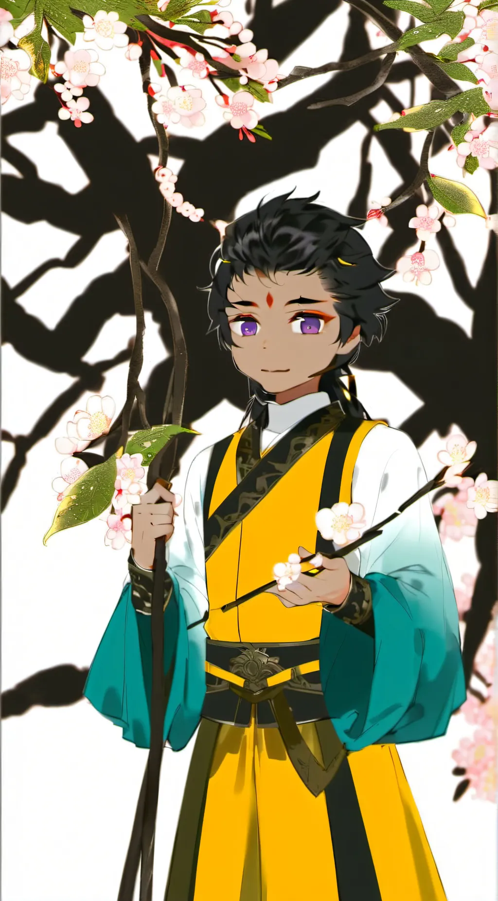 ai character: Jayden  background