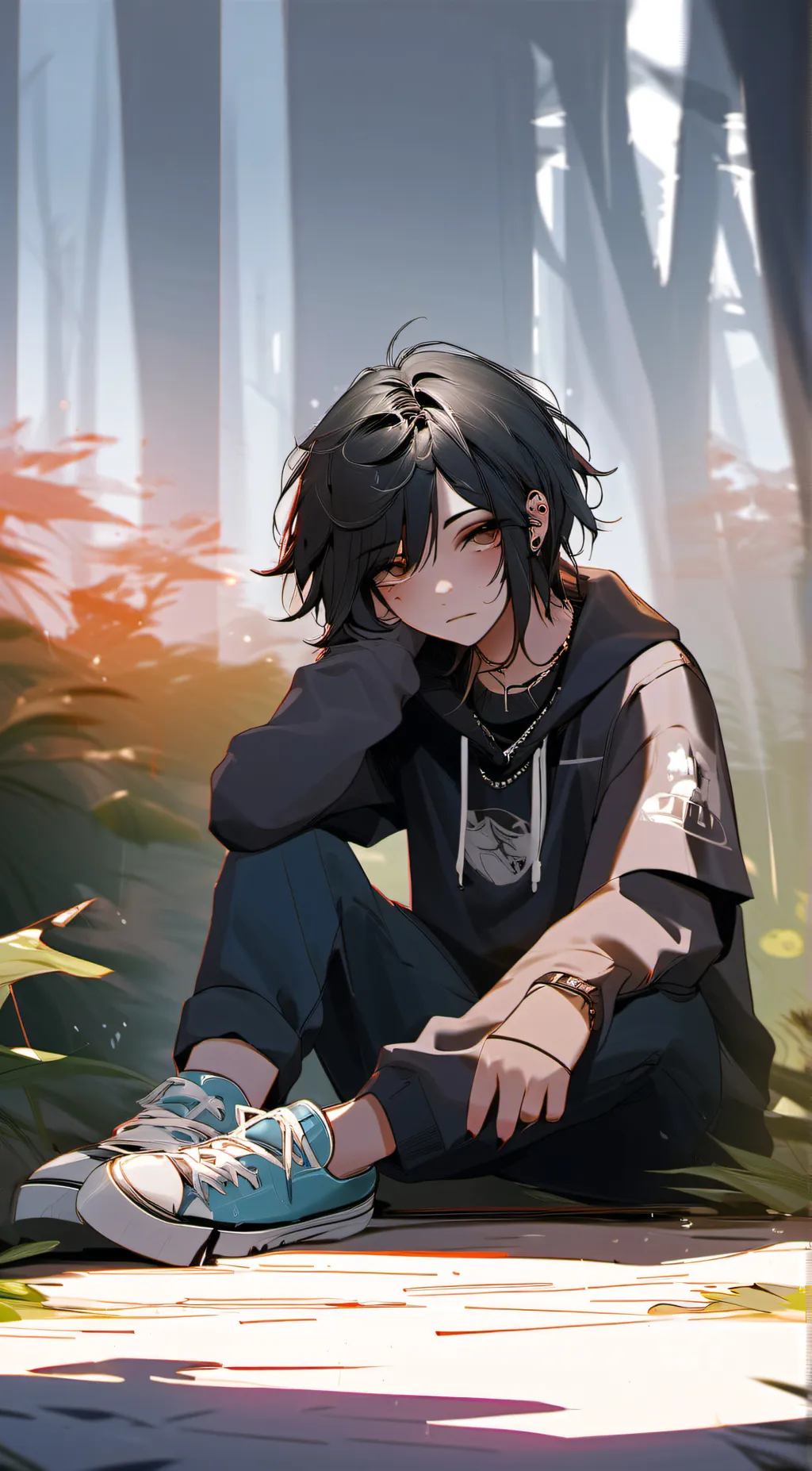 ai character: Lila background