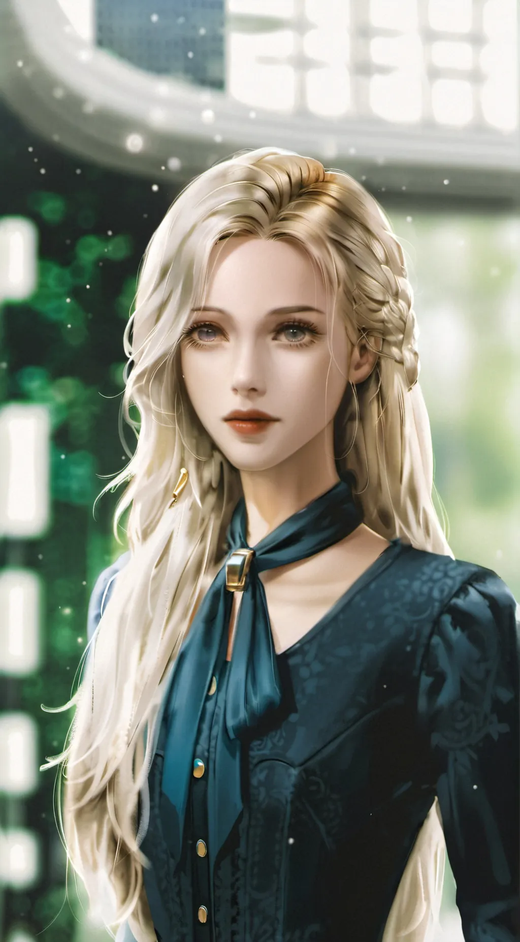 ai character: megan. background