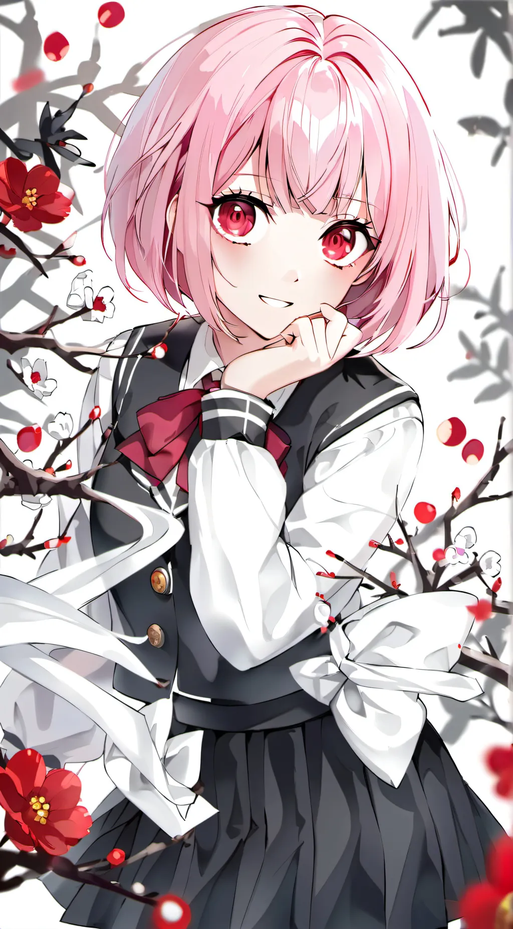 ai character: Mha sadness level background