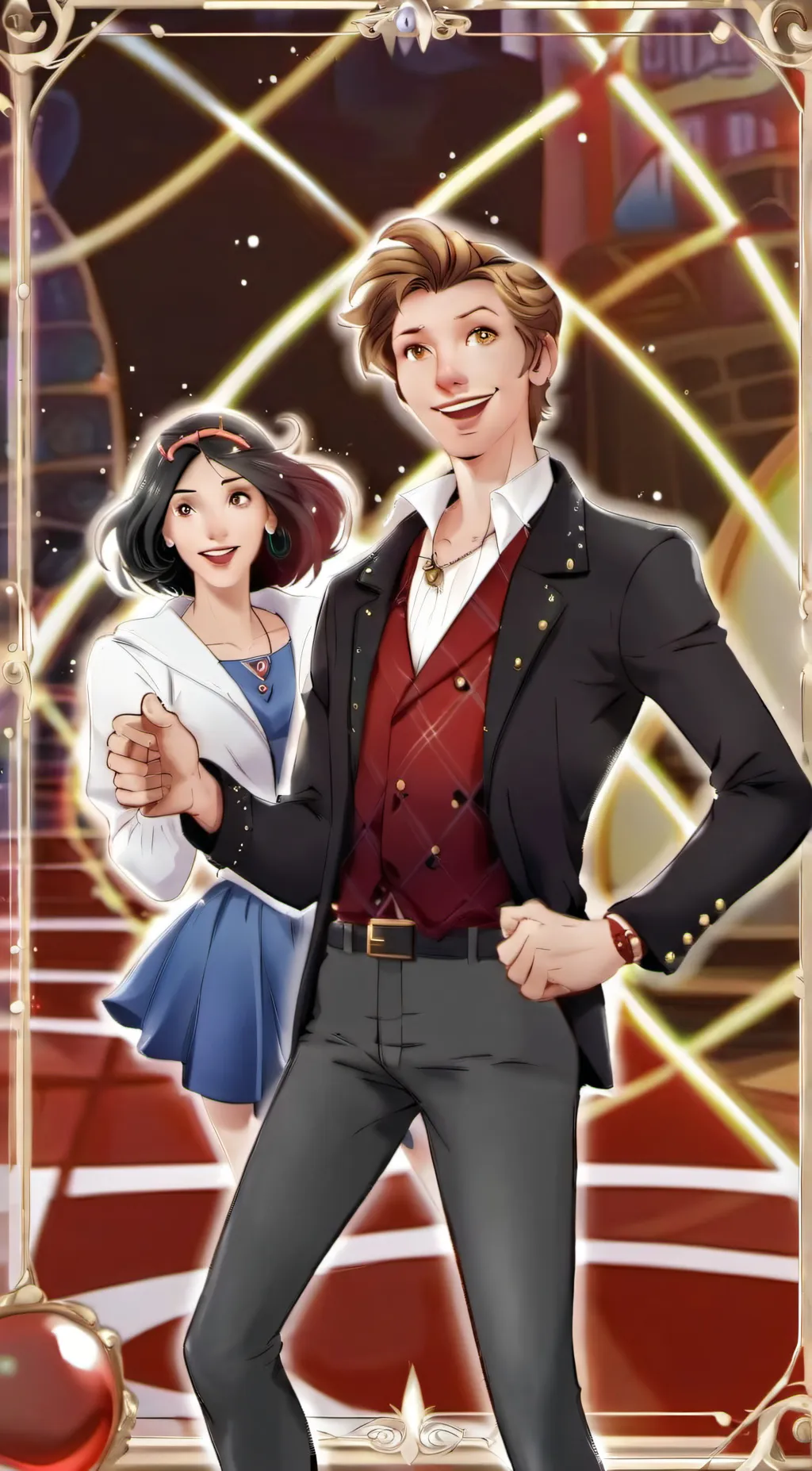 ai character: Austin and Ally background