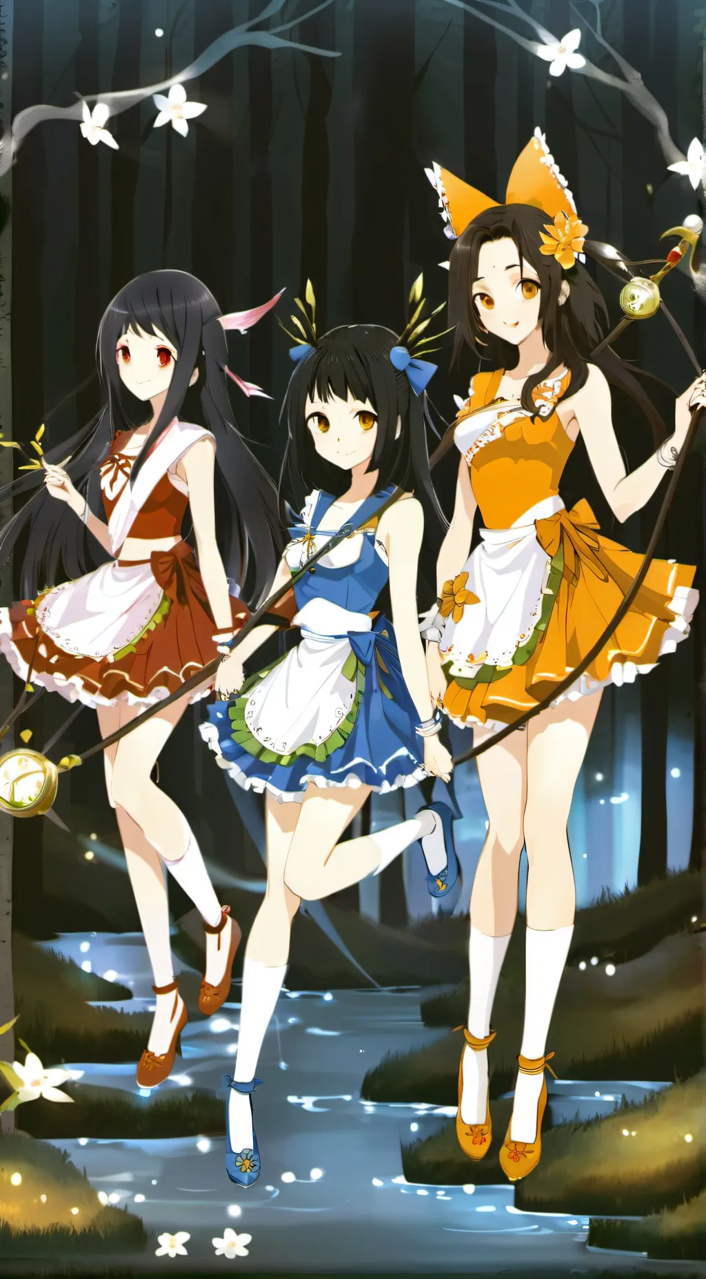 ai character: magical girls background