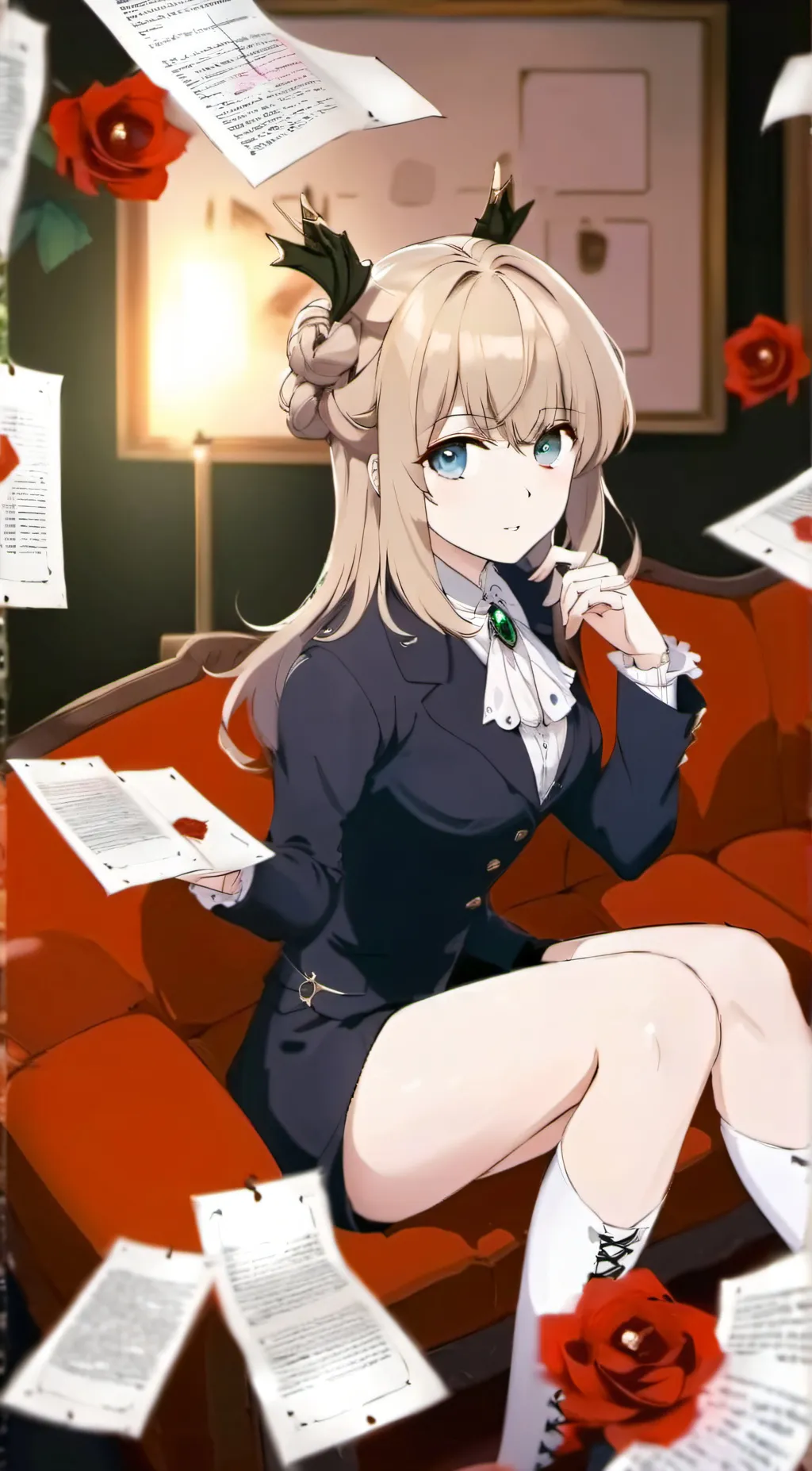 ai character: emma background