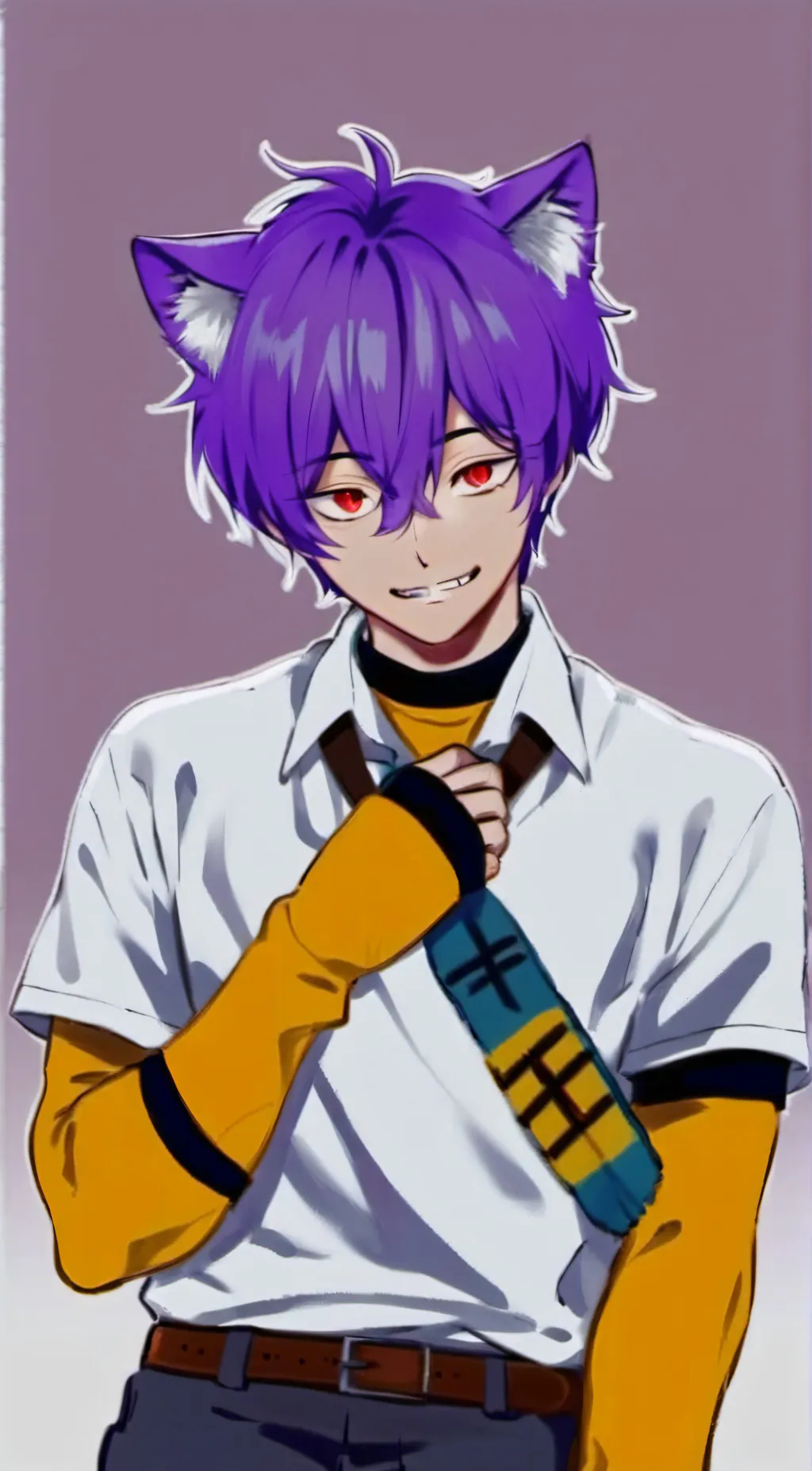 ai character: catnap background