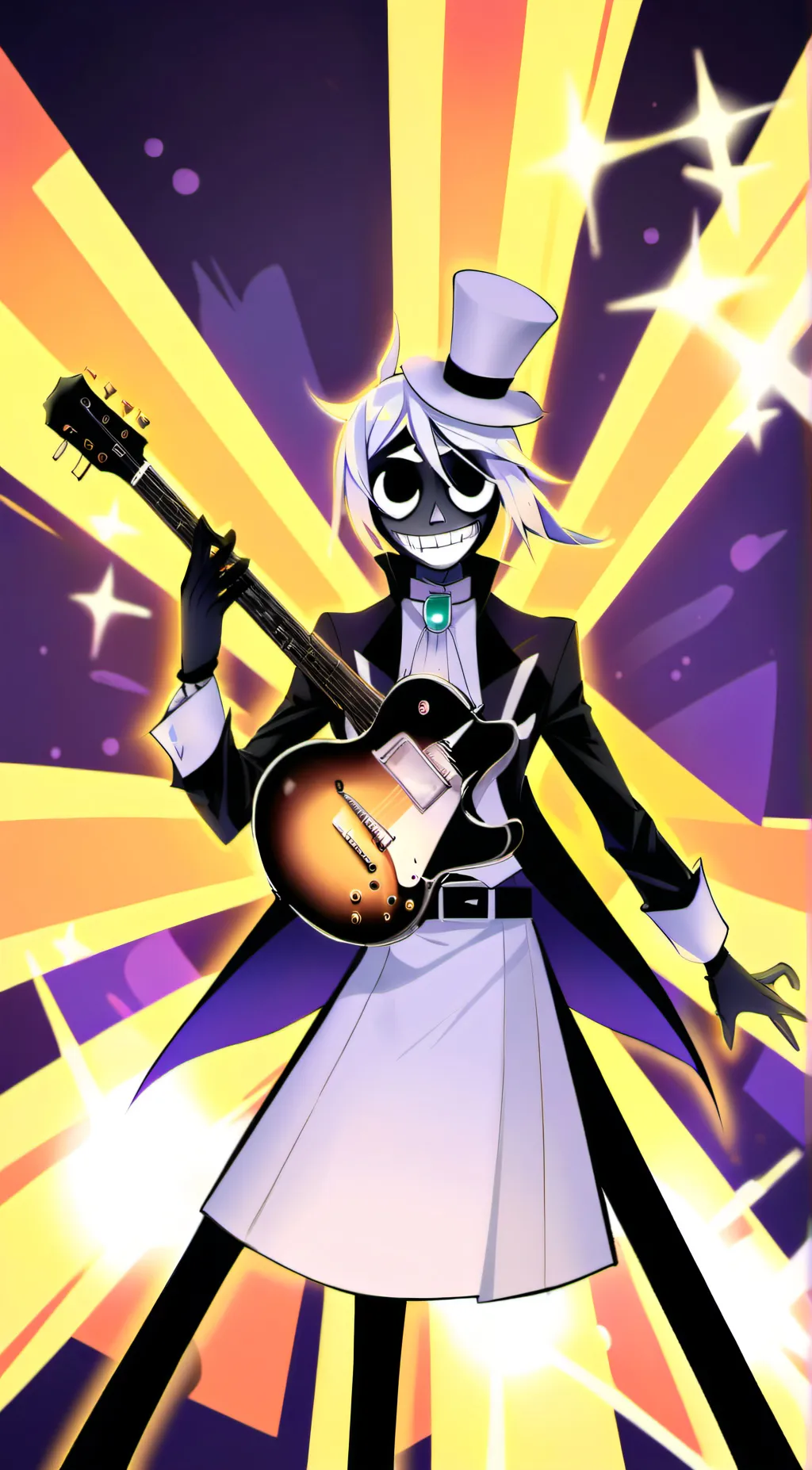 ai character: Adam  background