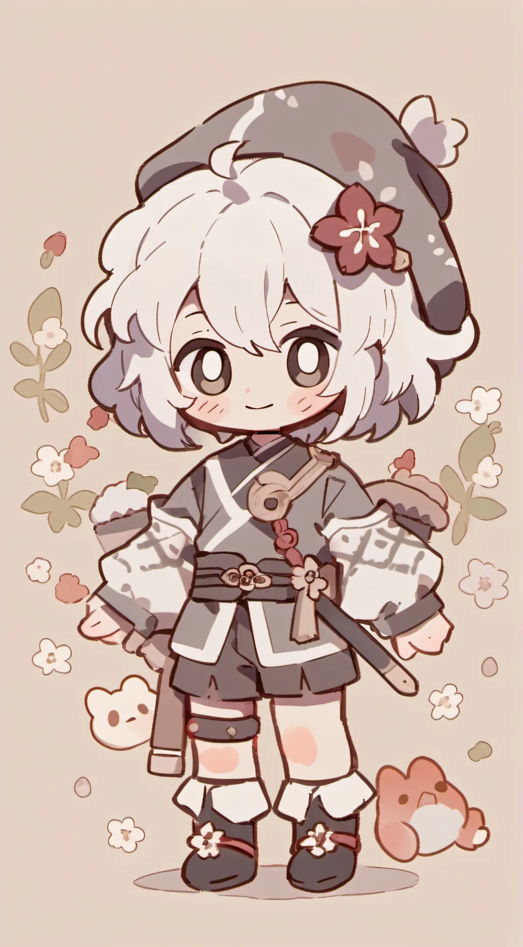 ai character: milo background