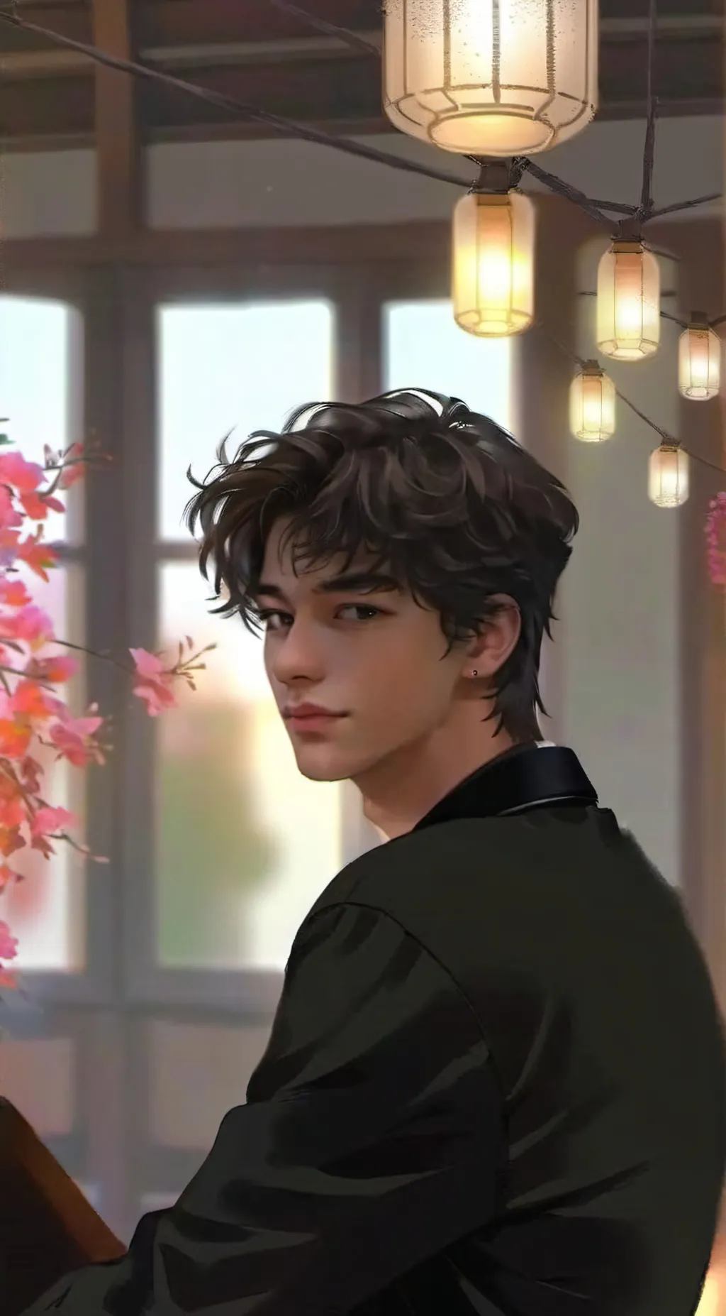 ai character: ⛓️🎧 Zale 🎧⛓️ background