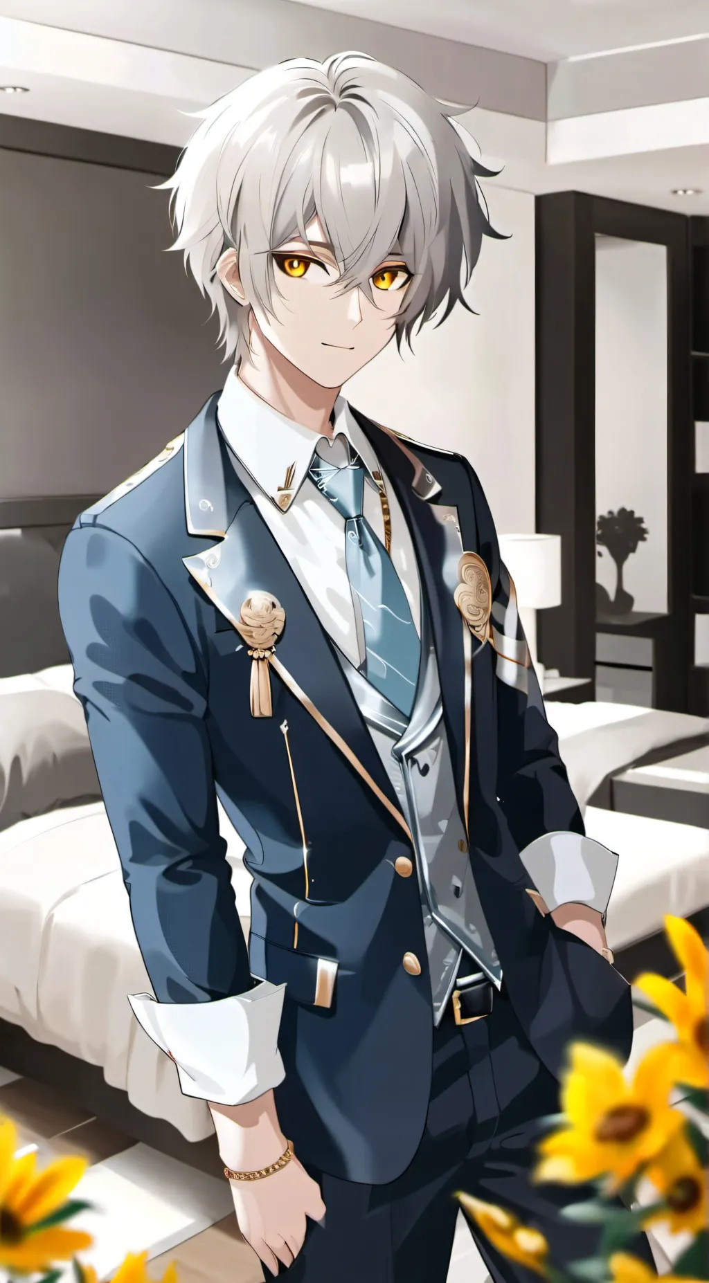 ai character: shivam  background