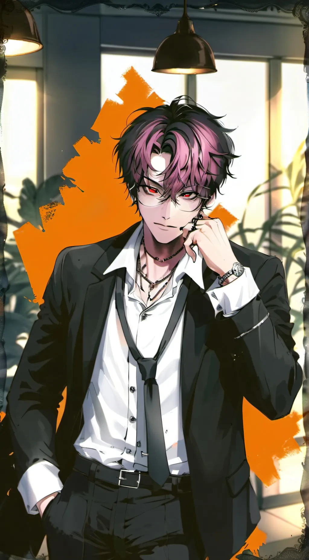 ai character: Lenox background