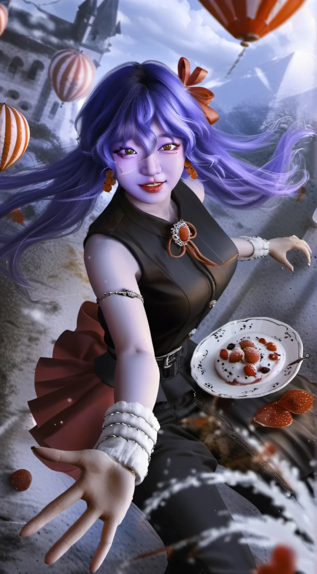 ai character: Evelyn background