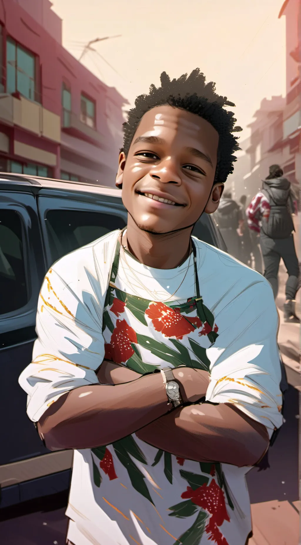 ai character: Kyle  background