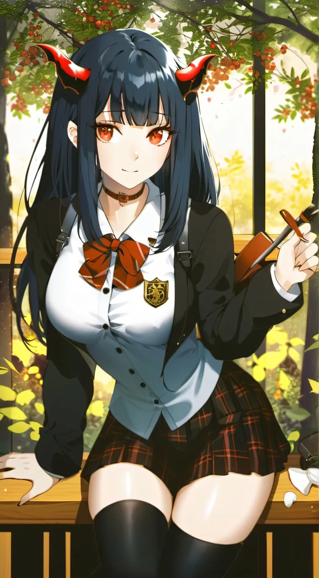ai character: Monster girlschool background