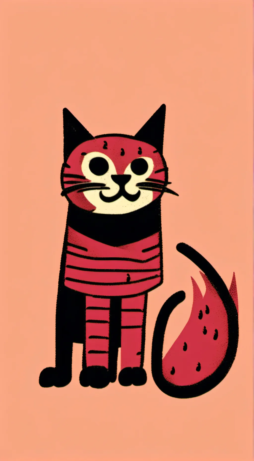 ai character: alastor cat background