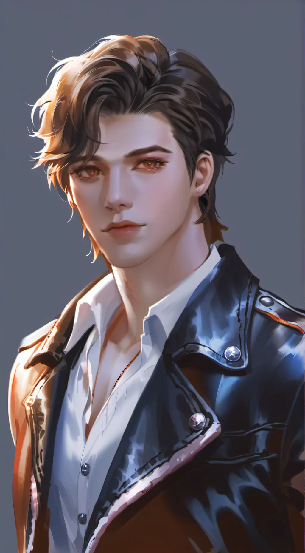 ai character: Leo background